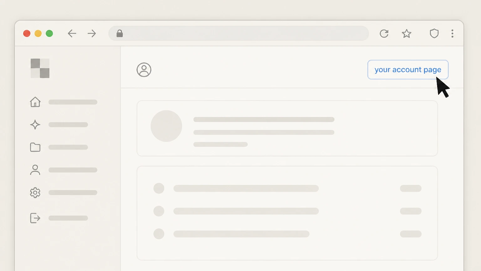 Clipping Magic Website account page cancellation: Open your account page