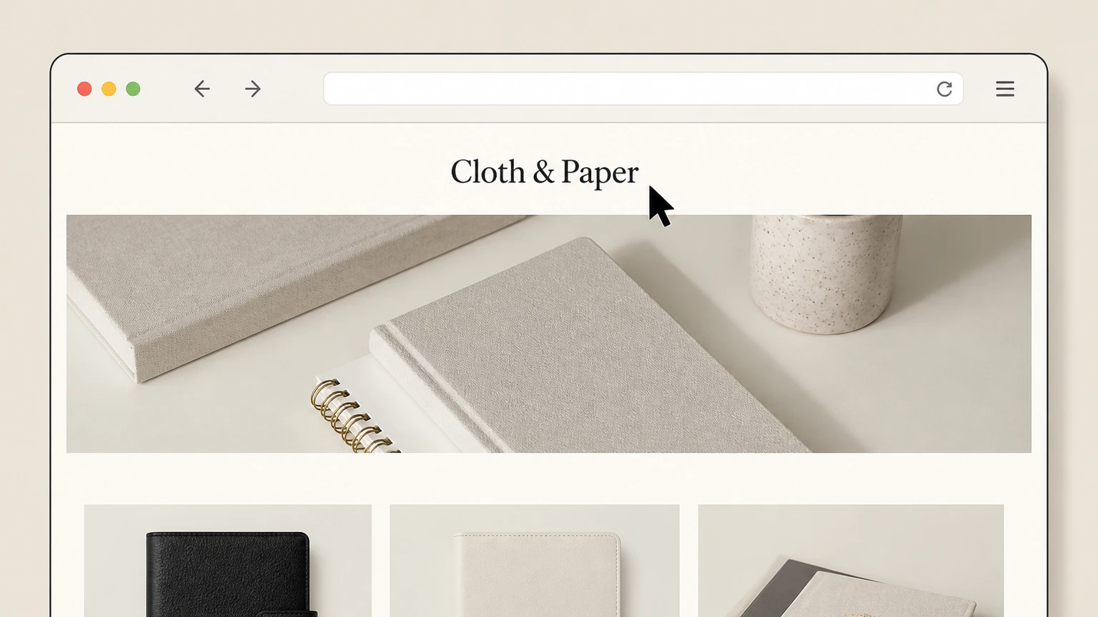 Cloth & Paper Cloth & Paper website account cancellation: Go to the Cloth & Paper website