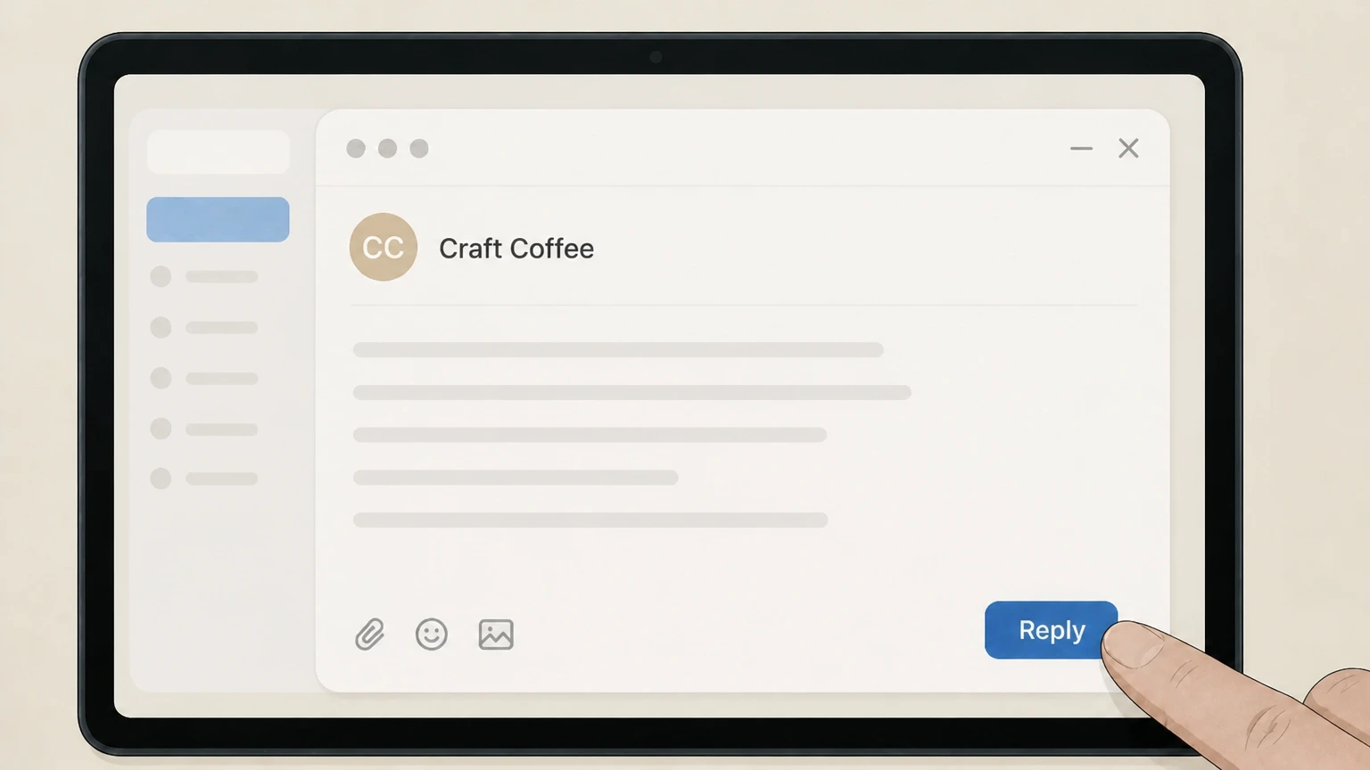 Craft Coffee Craft Coffee email: Follow the provider reply