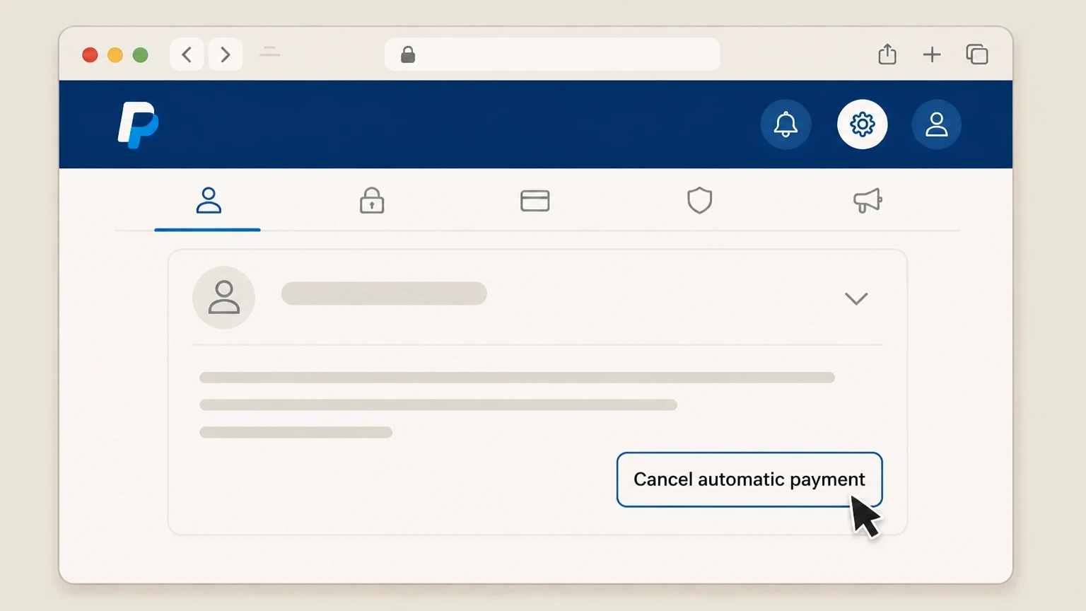 Crepe Erase PayPal automatic payments (stop charges in PayPal) cancellation: Select The Body Firm or Crepe Erase and cancel