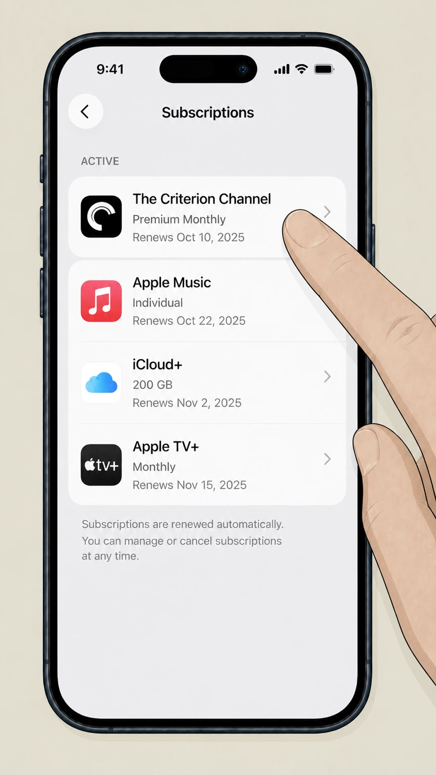 The Criterion Channel ios cancellation: Choose The Criterion Channel