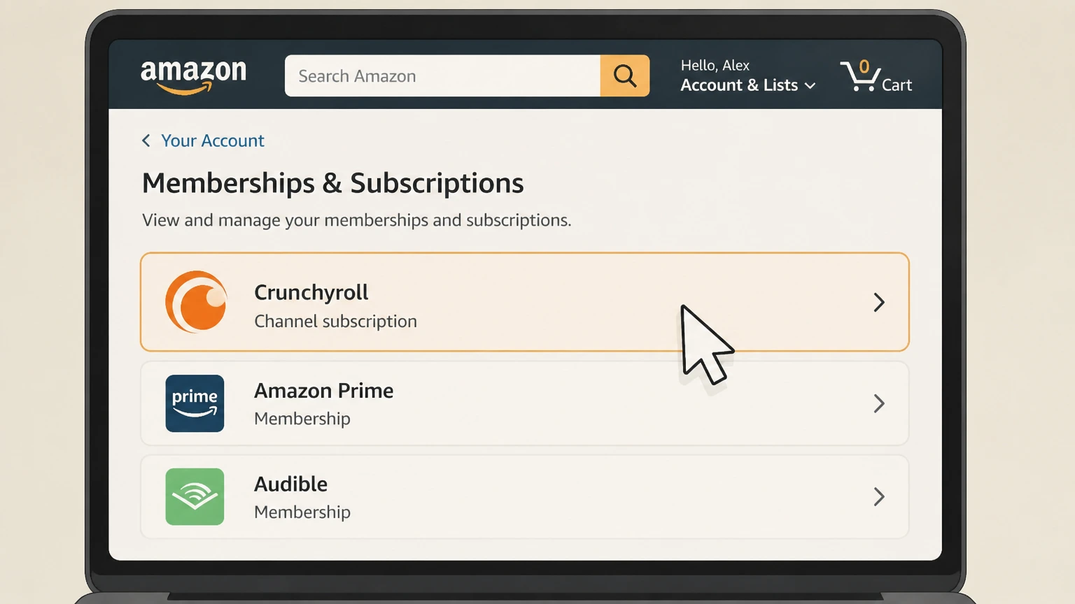 Crunchyroll amazon cancellation: Find Crunchyroll