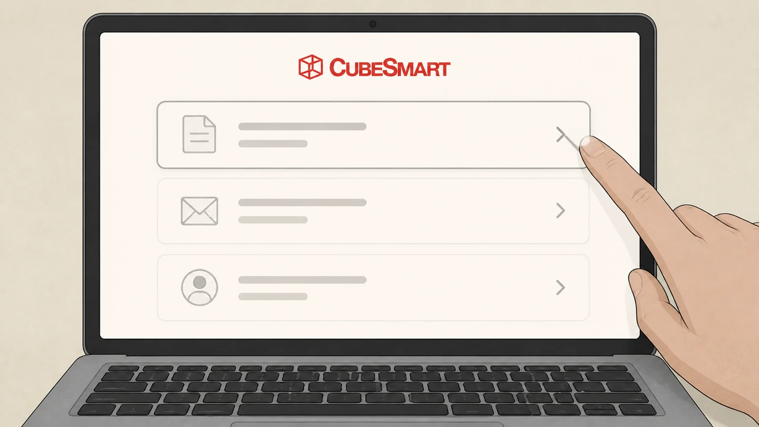CubeSmart In person at your CubeSmart facility cancellation: Request written or emailed confirmation