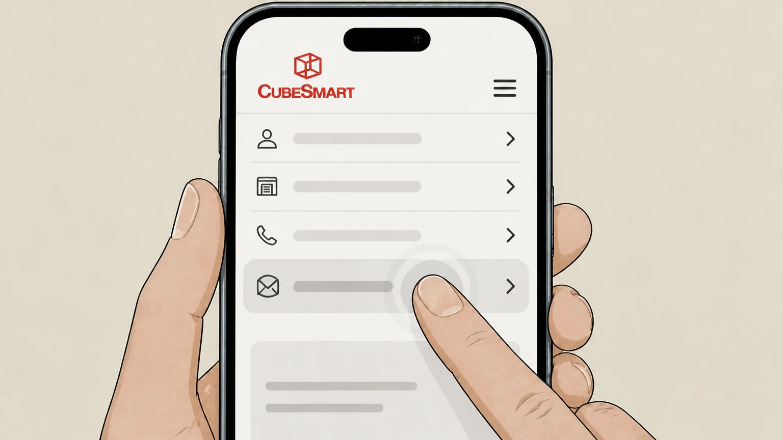 CubeSmart Phone with CubeSmart store or customer service cancellation: Request written confirmation of closure