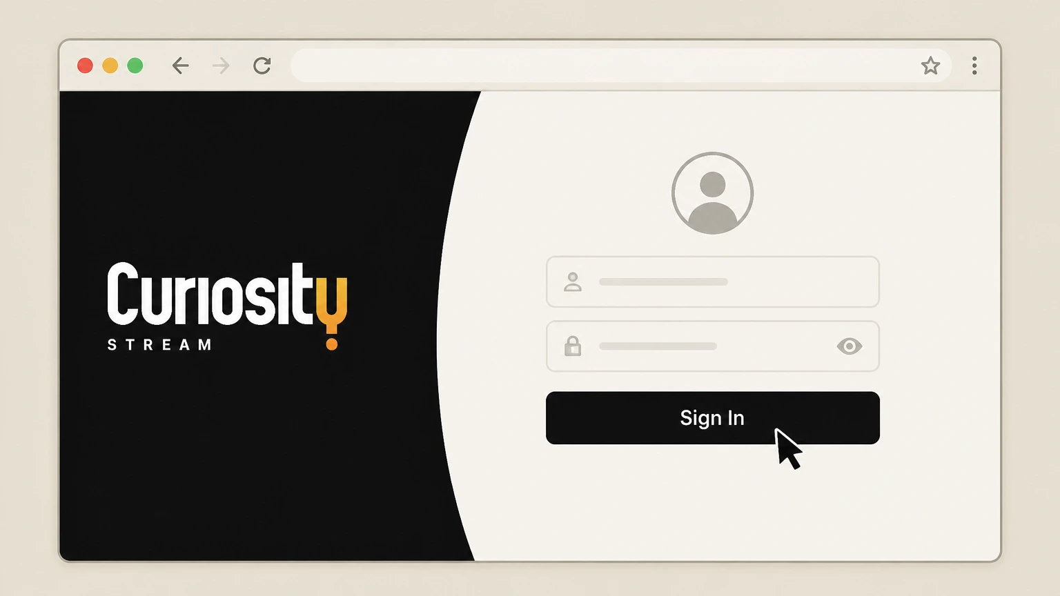CuriosityStream CuriosityStream website (direct billing) cancellation: Sign in to your CuriosityStream account