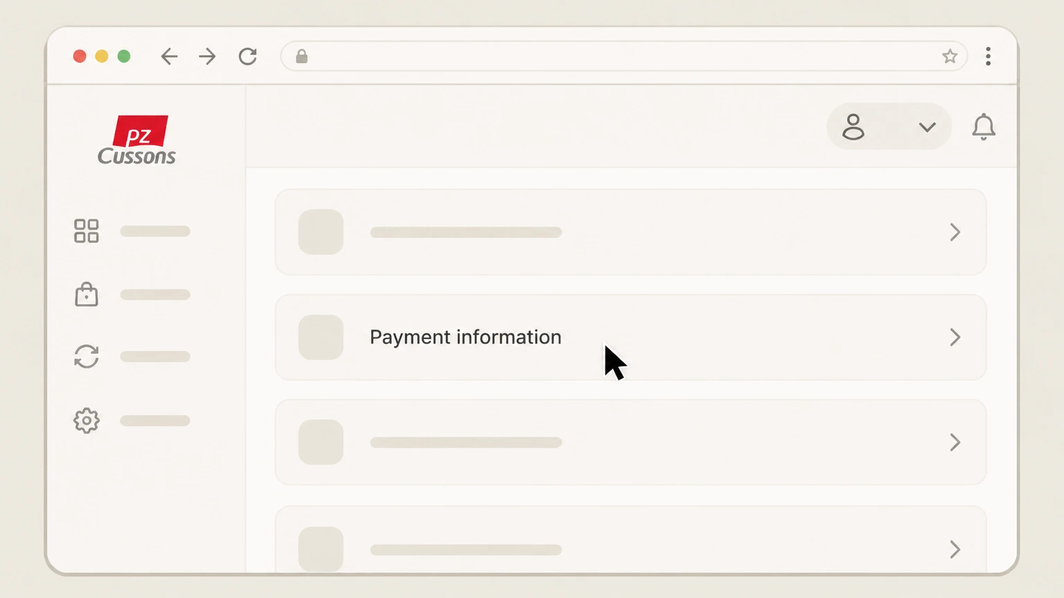 Curology Curology website cancellation: Go to your payment page
