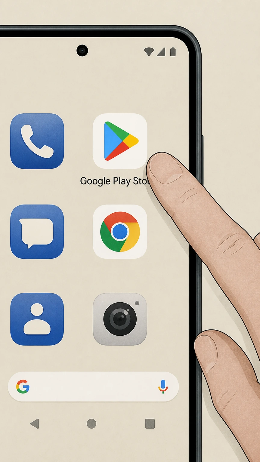 The Dallas Morning News Google Play (Android in-app subscriptions) cancellation: Open the Google Play Store app on your Android device
