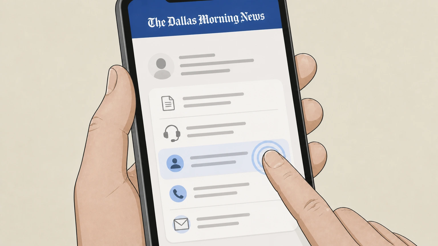 The Dallas Morning News Phone (direct-billed Dallas Morning News subscriptions) cancellation: Verify your subscriber and billing details