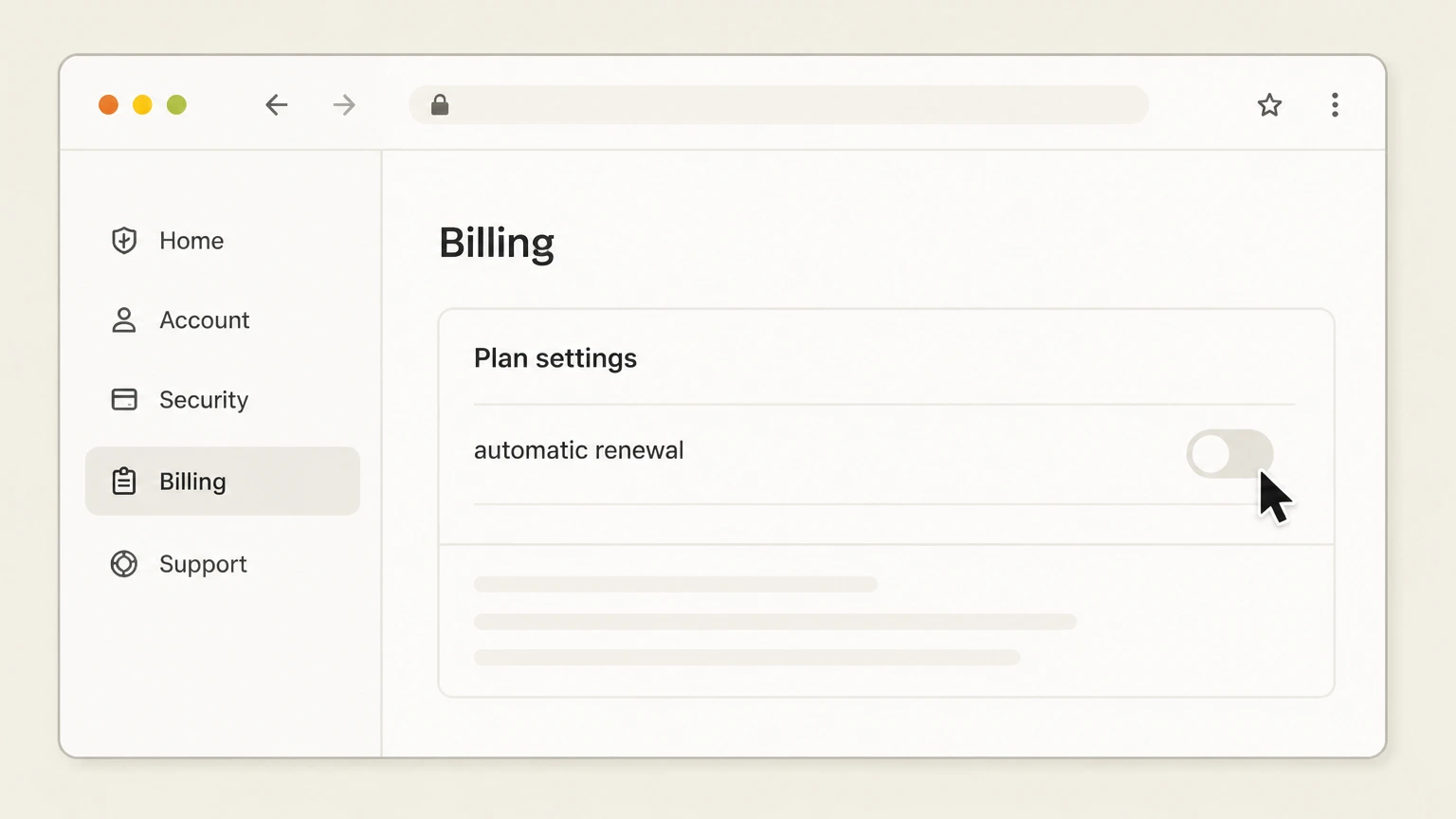 Dashlane web cancellation: Turn off automatic renewal