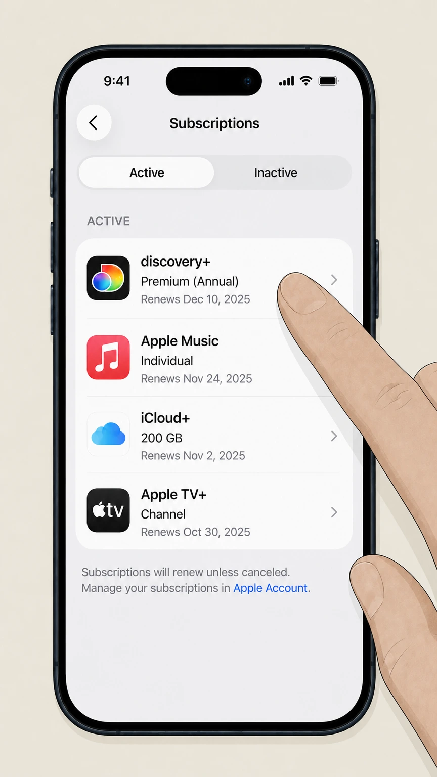 discovery+ ios cancellation: Choose discovery+