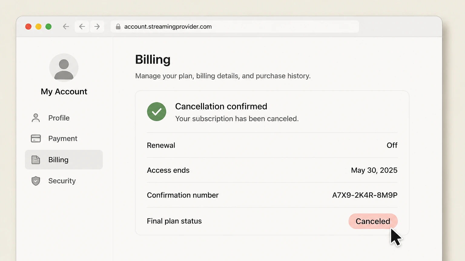 Disney+ bundle-partner cancellation: Keep partner confirmation