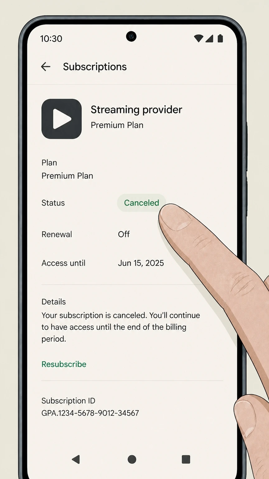 Disney+ google-play cancellation: Save the expiration date