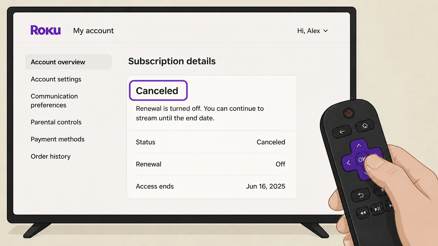Disney+ roku cancellation: Save the Roku end date