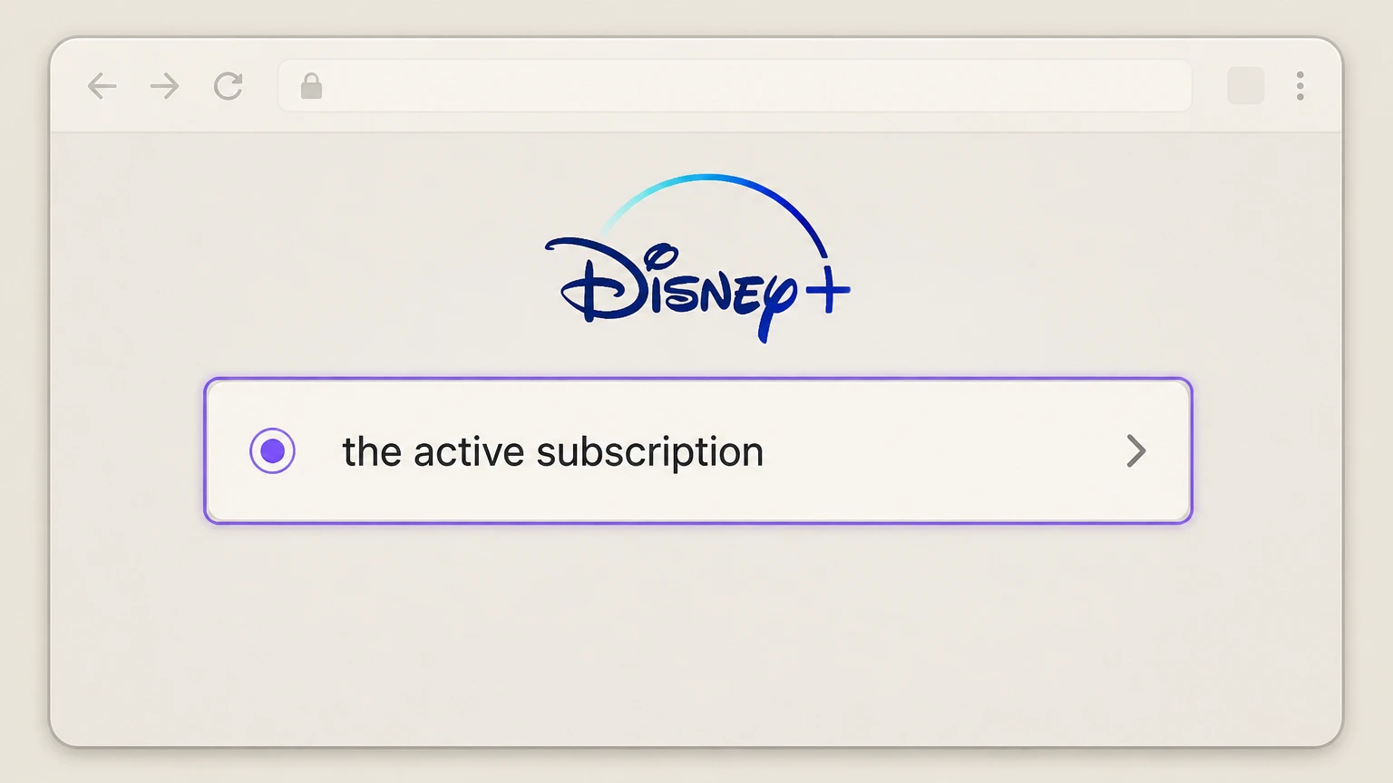 Disney+ cancel a roku-billed subscription: Find the active subscription