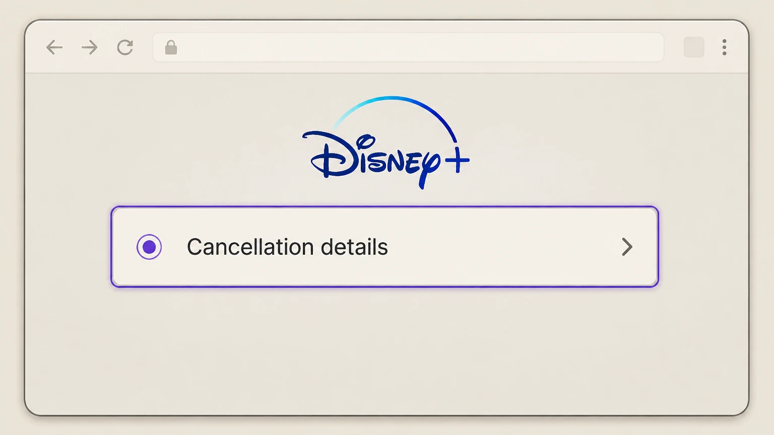 Disney+ cancel a roku-billed subscription: Save the Roku end date