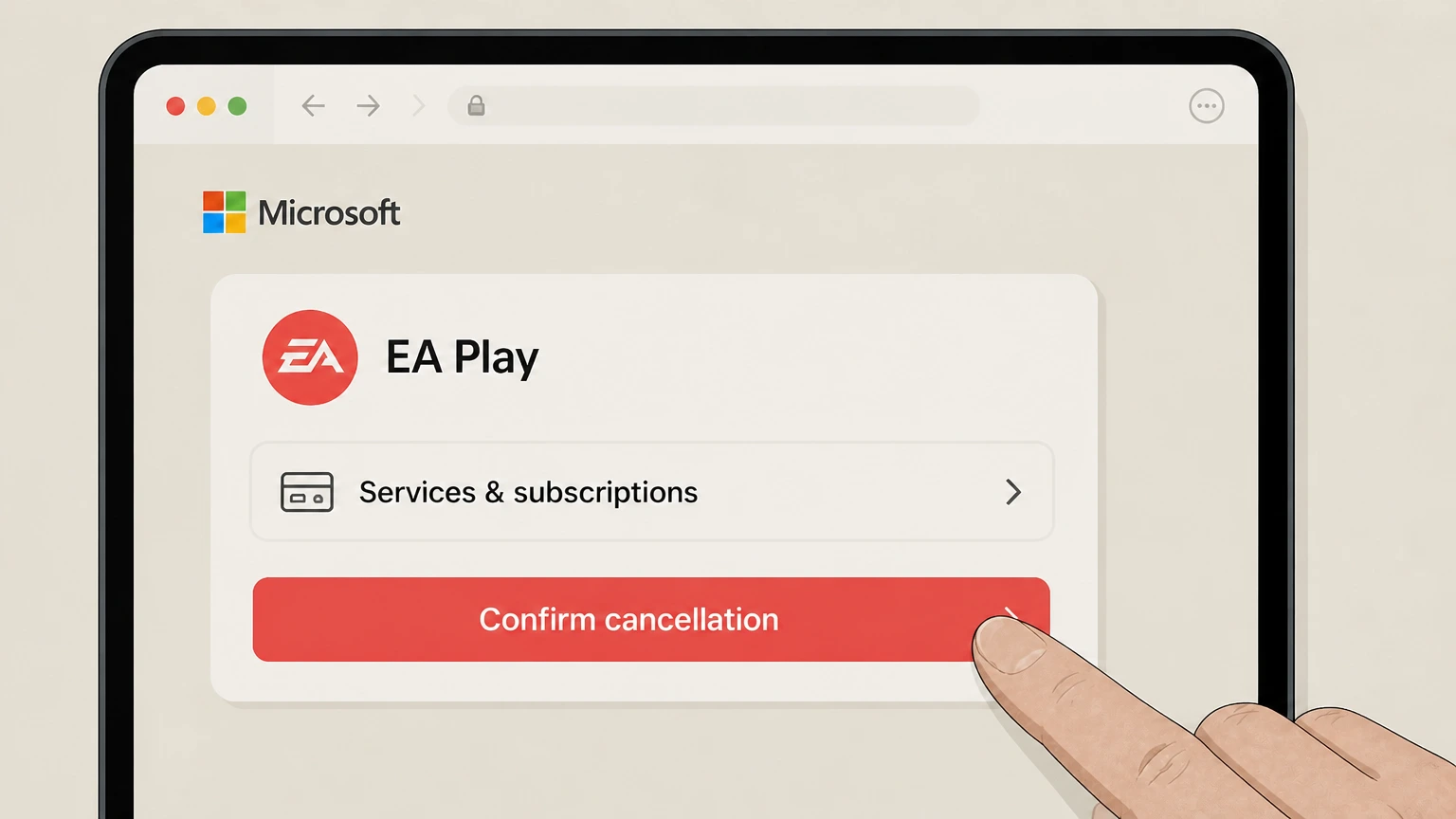 EA Play cancel ea play through xbox: Confirm the end date