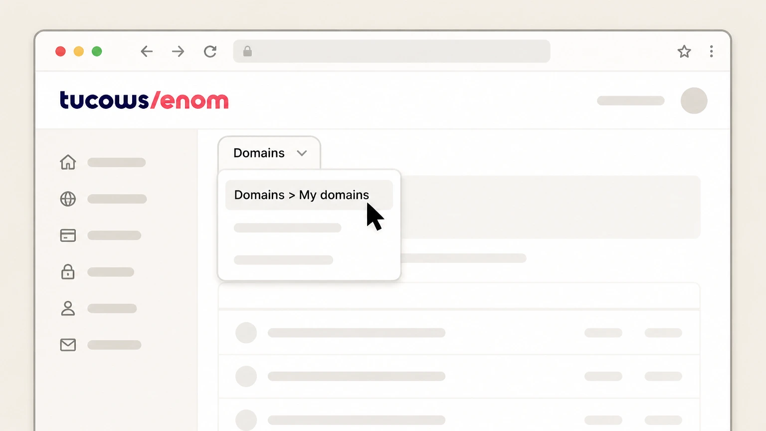 Enom Turn off auto-renew in your Enom account: Open your domain list