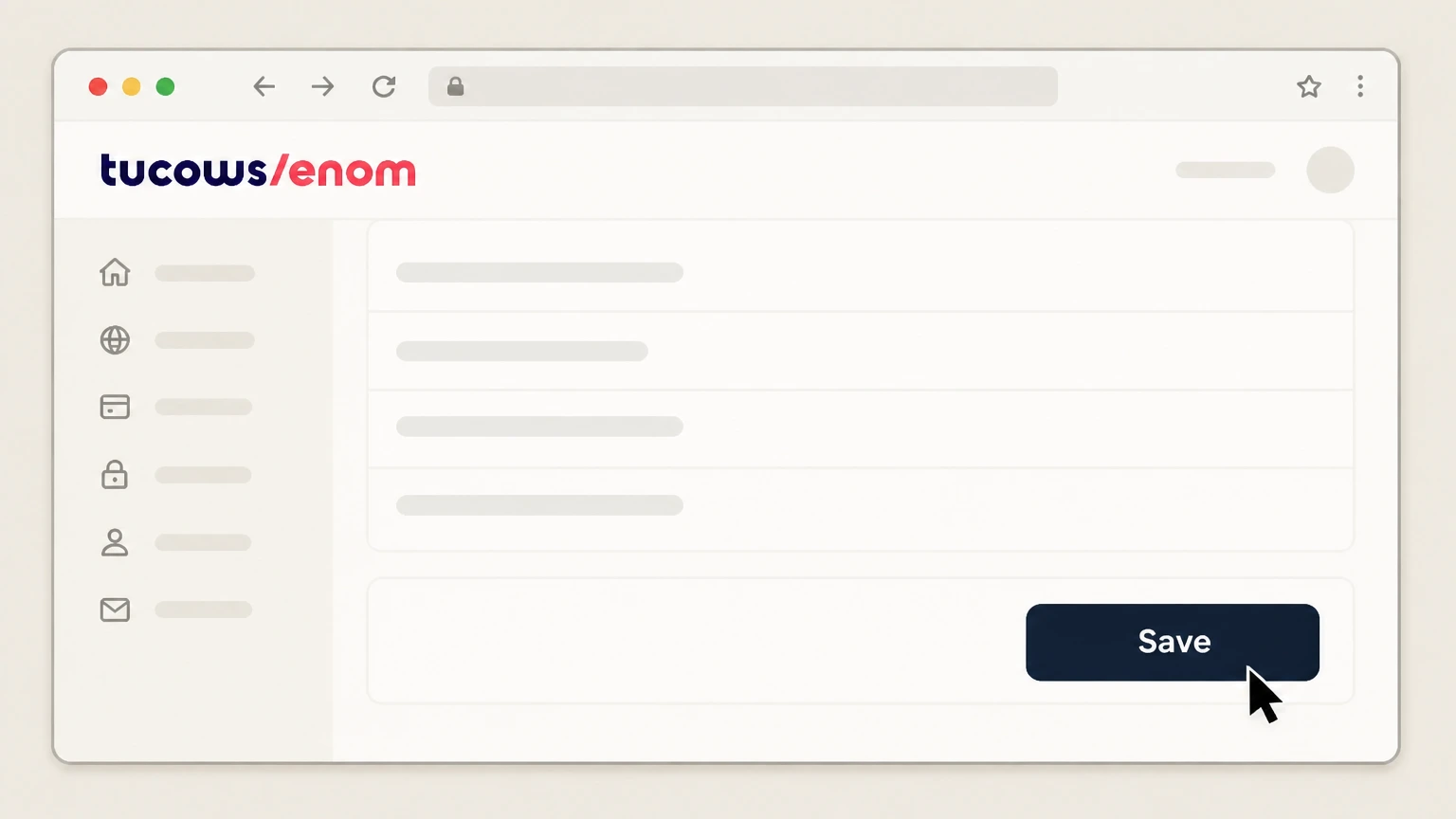 Enom Turn off auto-renew in your Enom account: Save your renewal changes