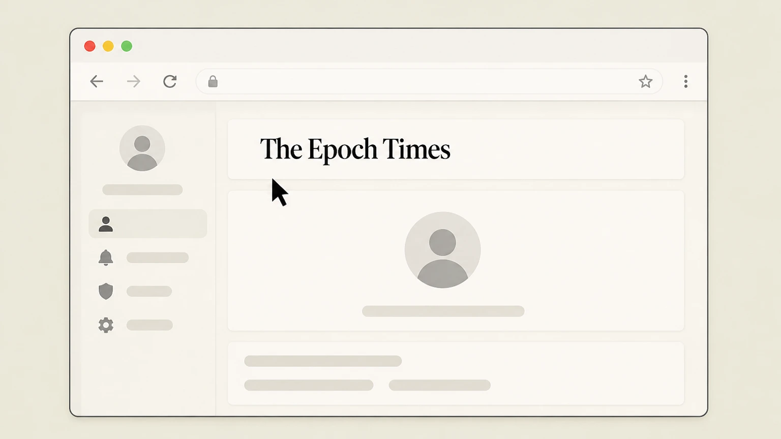 The Epoch Times Website customer portal (direct billing) cancellation: Go to the Customer Portal