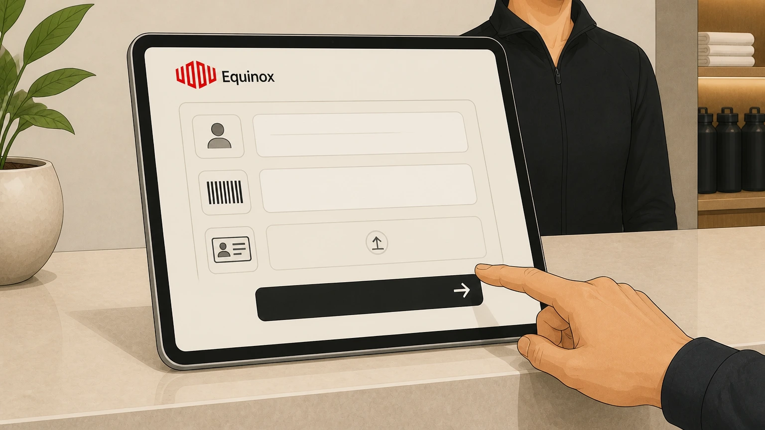 Equinox In-club with an Equinox manager cancellation: Verify your identity and membership