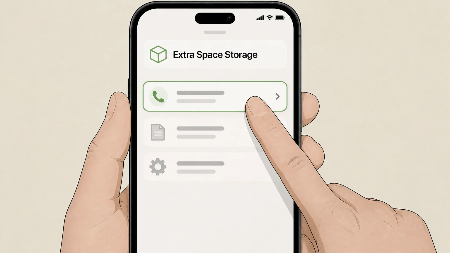 Extra Space Storage Phone – verbal notice to facility manager cancellation: Give required verbal move-out notice
