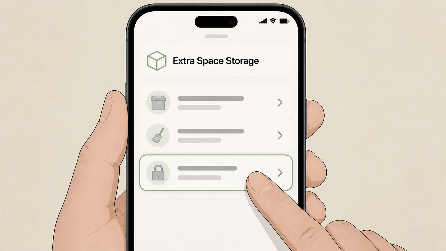 Extra Space Storage Phone – verbal notice to facility manager cancellation: Move out, empty unit, and remove lock
