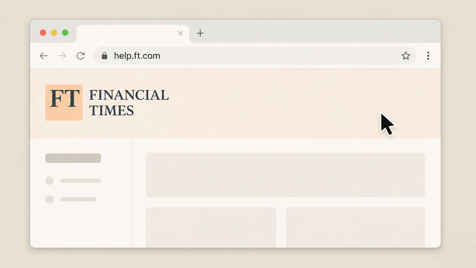 Financial Times Financial Times website or help centre (FT-billed) cancellation: Open the Financial Times help centre