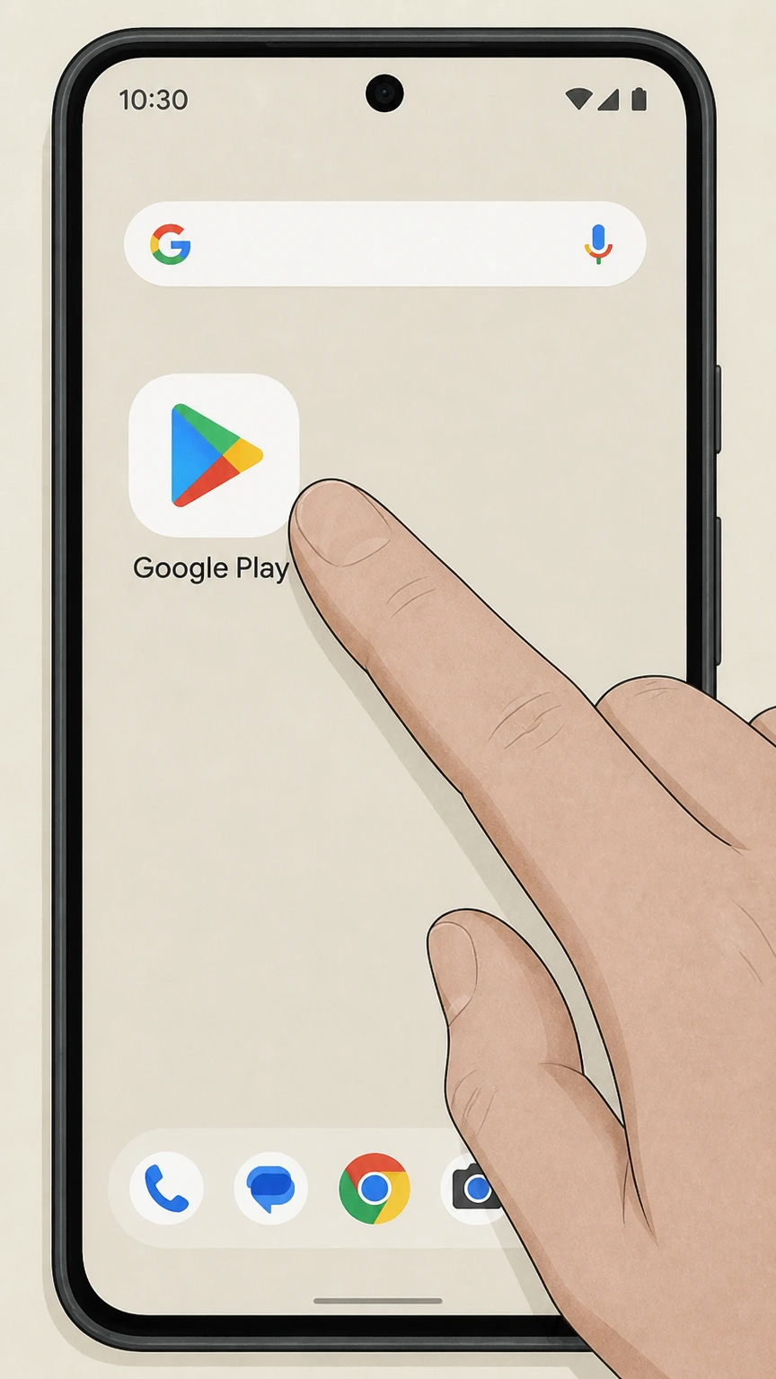 Flo Premium google-play cancellation: Open Google Play