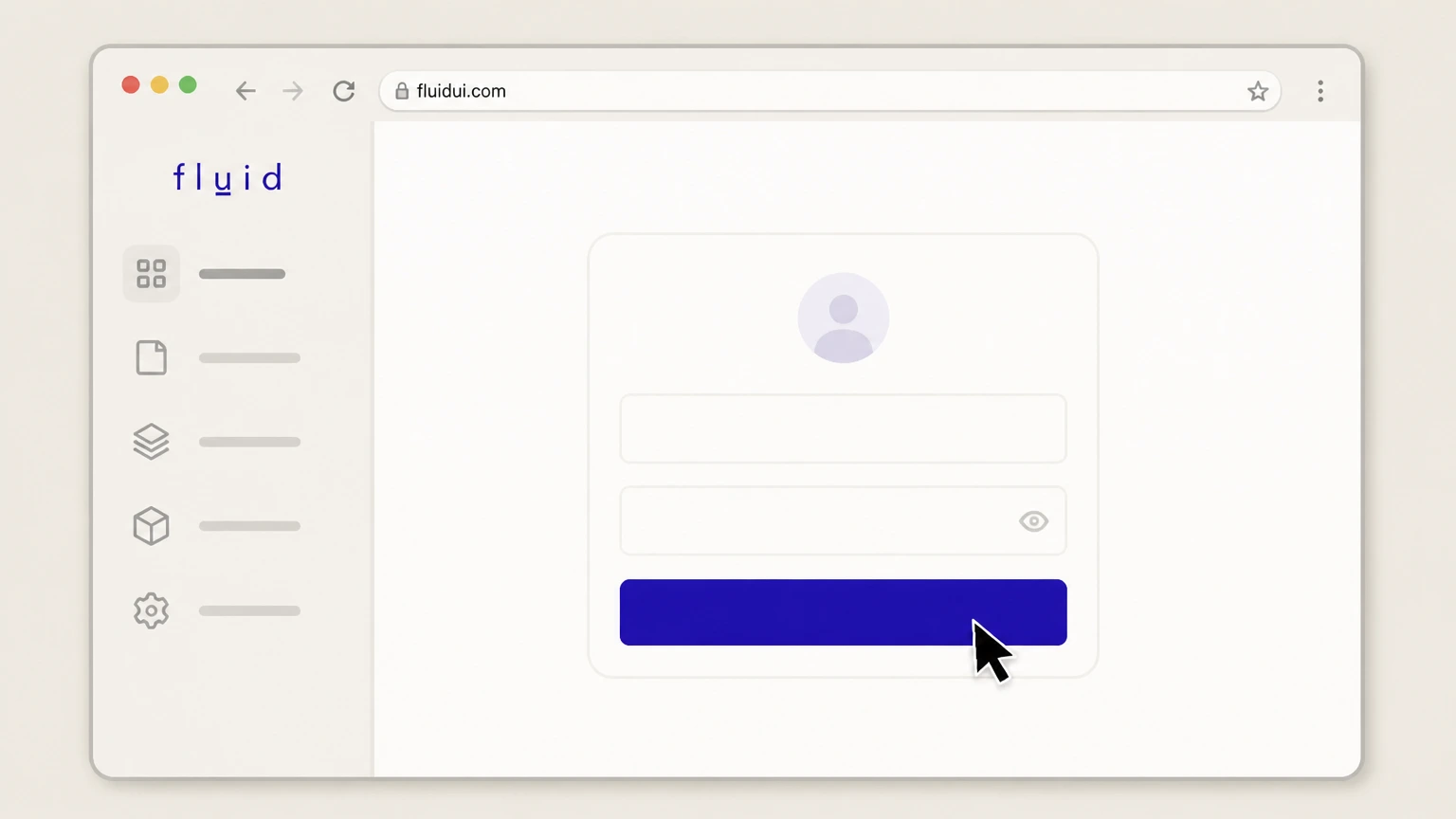 Fluid UI Fluid UI website and editor: Sign in to the Fluid UI editor