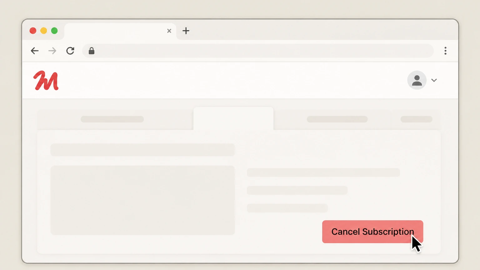 Frontend Masters Website (FrontendMasters.com account) cancellation: Cancel your subscription in the Subscription tab