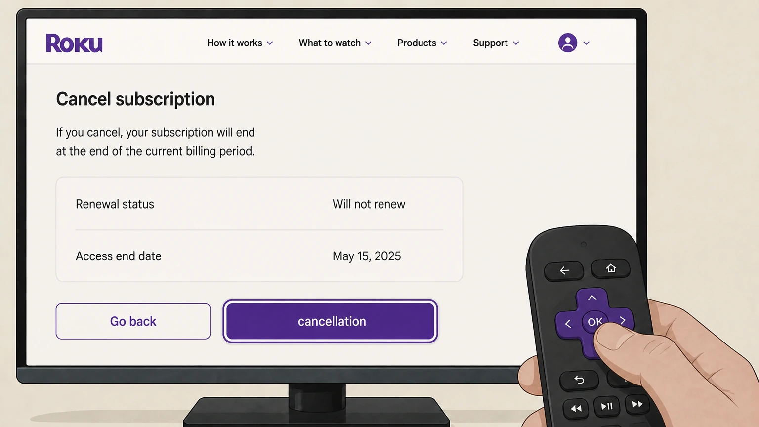 Fubo roku cancellation: Confirm cancellation