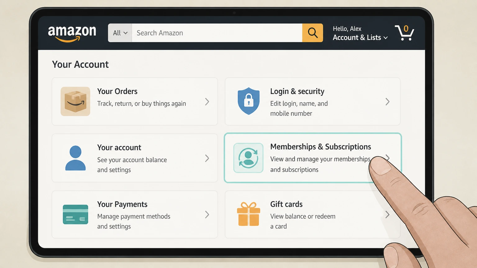 Gaia amazon cancellation: Open Memberships & Subscriptions