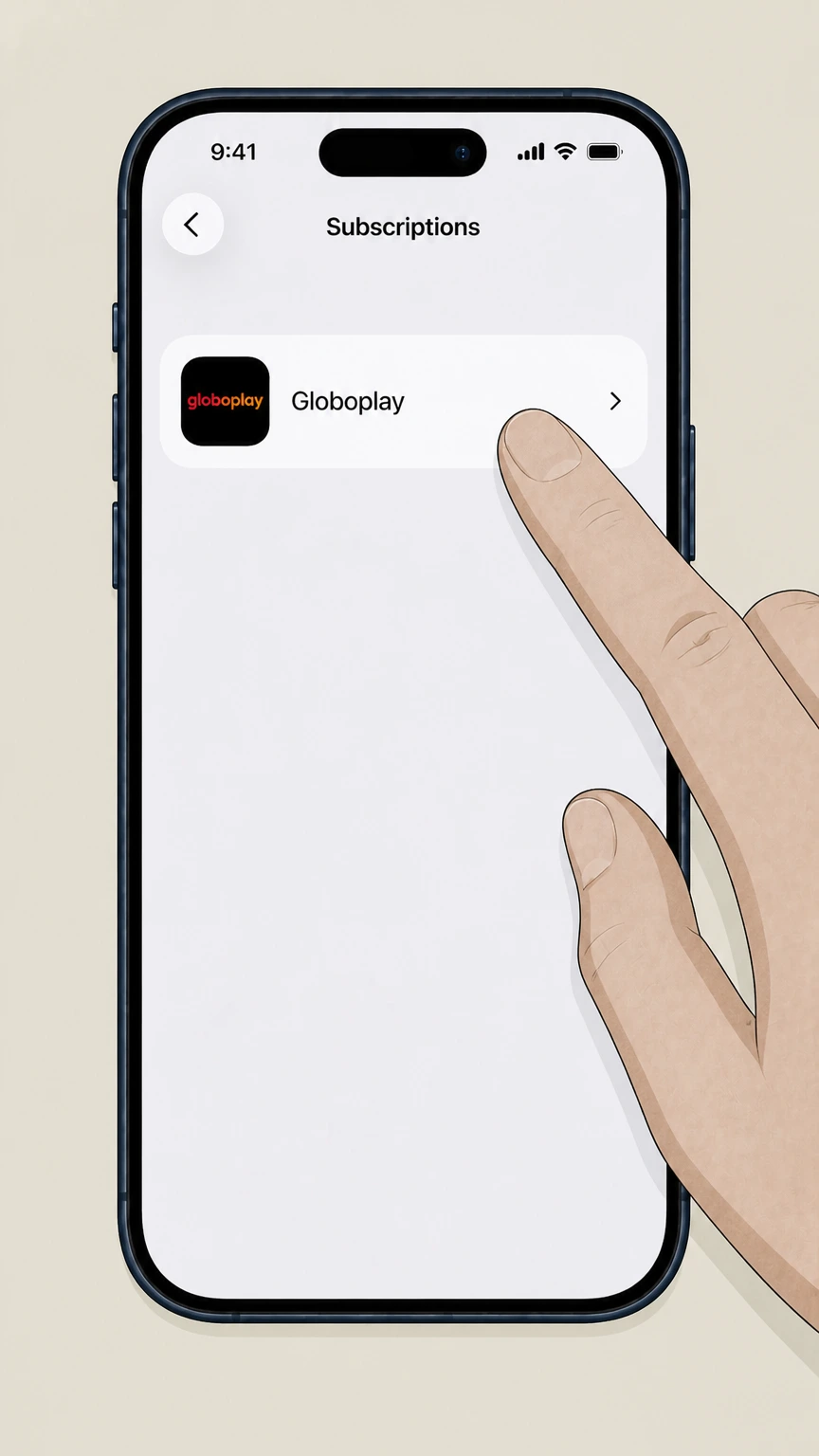 Globoplay Apple subscriptions on iPhone, iPad, Apple TV: Select Globoplay