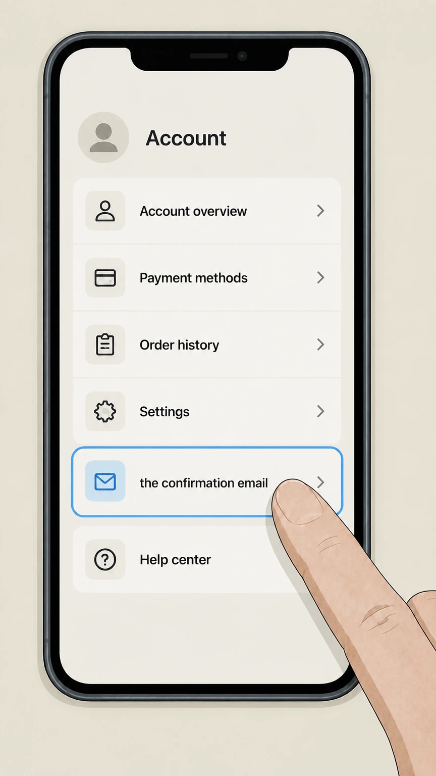 Gobble mobile-app cancellation: Keep the confirmation email