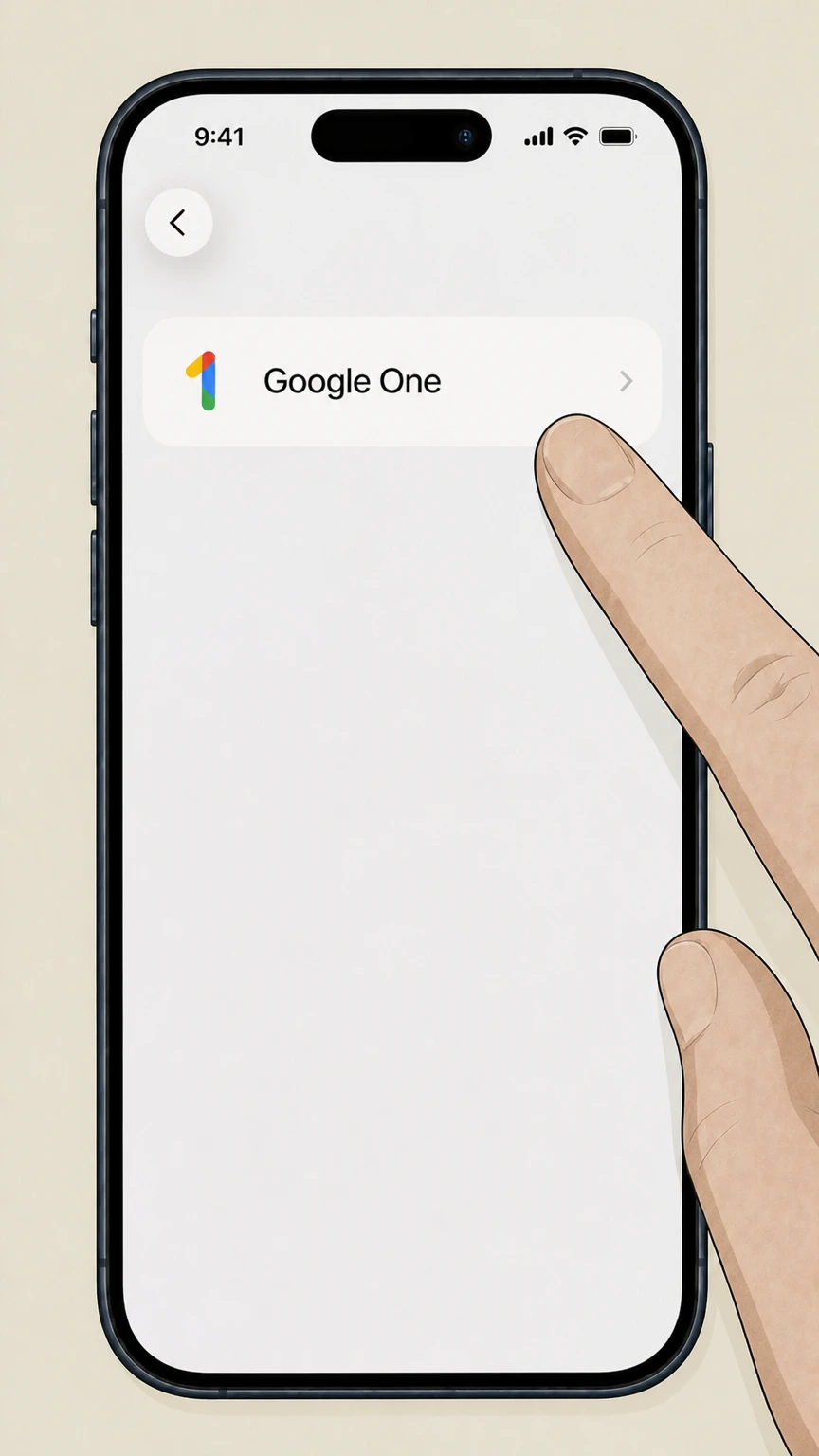 Google One cancel an apple-billed plan on ios: Choose the provider