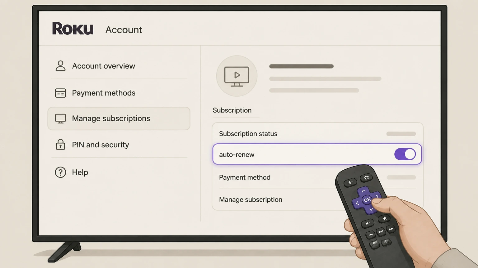 Hallmark+ roku cancellation: Turn off auto-renew