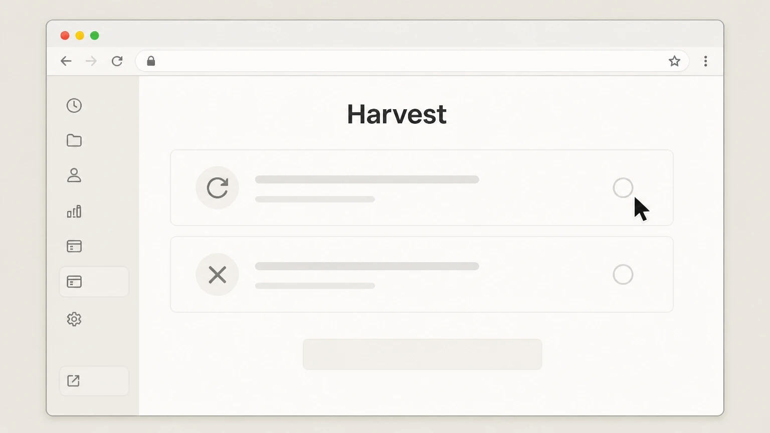 Harvest Harvest web app cancellation: Choose how you want to cancel