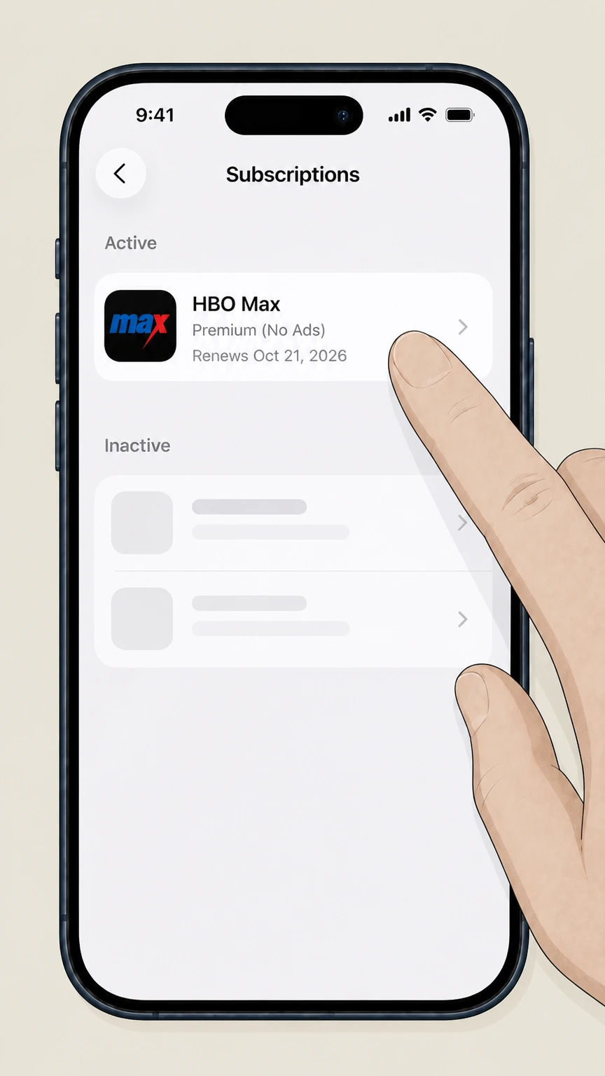 HBO Max app-store cancellation: Choose the provider