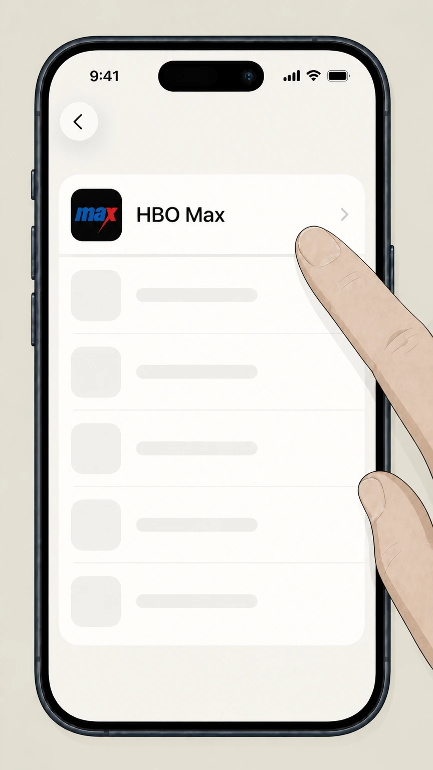 HBO Max cancel an app store subscription: Choose the provider