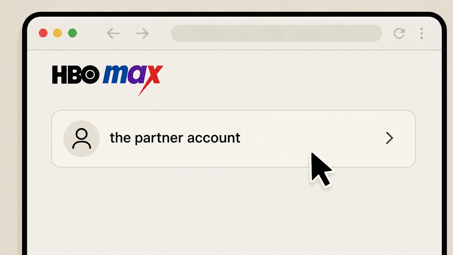HBO Max cancel hbo max through a tv, mobile, or internet provider: Open the partner account