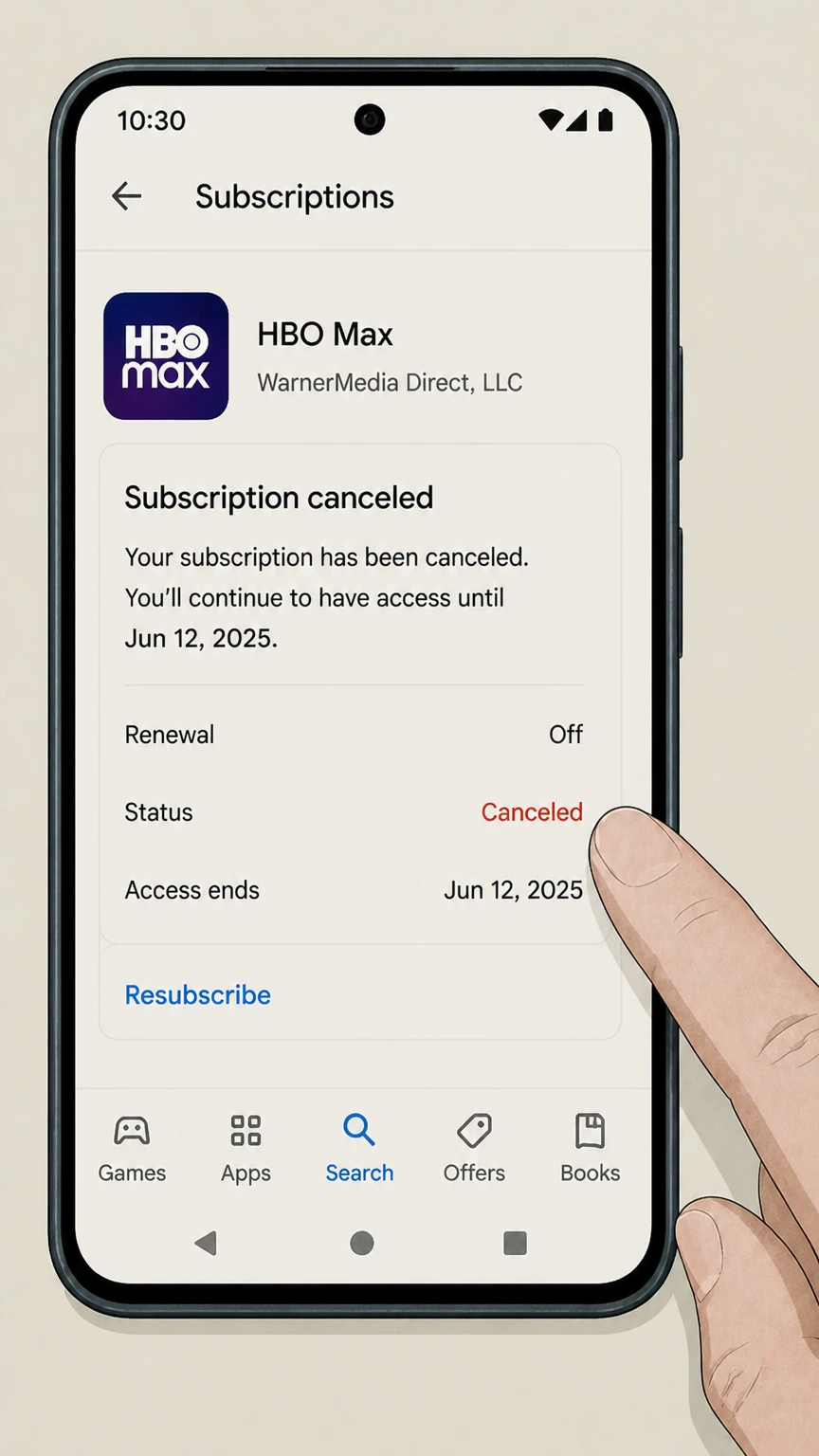 HBO Max google-play cancellation: Save the expiration date