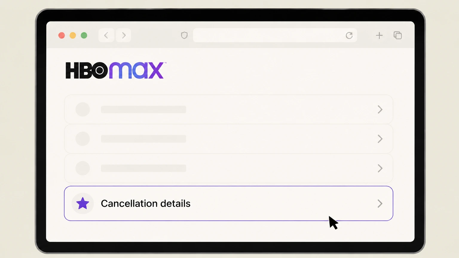 HBO Max cancel a roku-billed subscription: Save the Roku end date