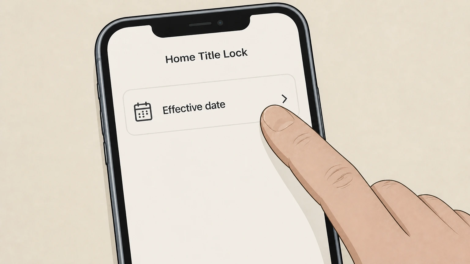 Home Title Lock Home Title Lock phone support: Ask for the effective date