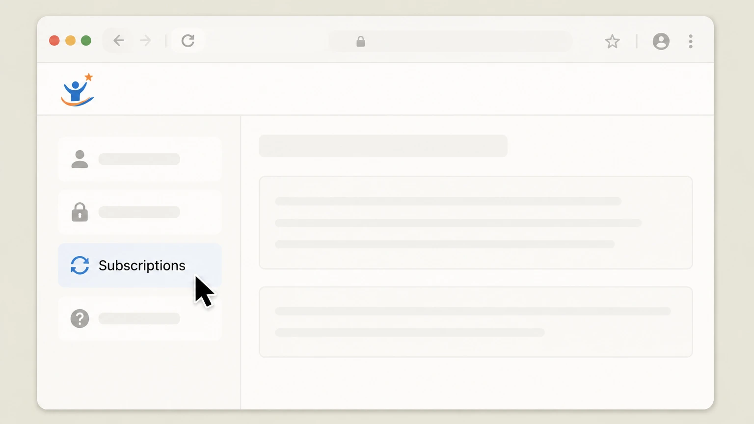 Hooked on Phonics Hooked & Company account dashboard (direct billing) cancellation: Open Subscriptions