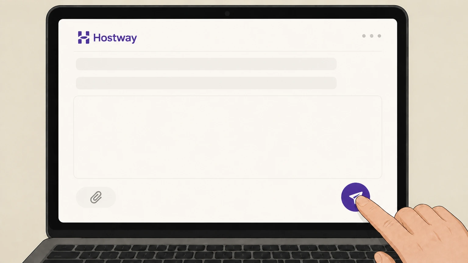 Editorial illustration for Request written confirmation and a cancellation confirmation number in the Email cancellation route for Hostway