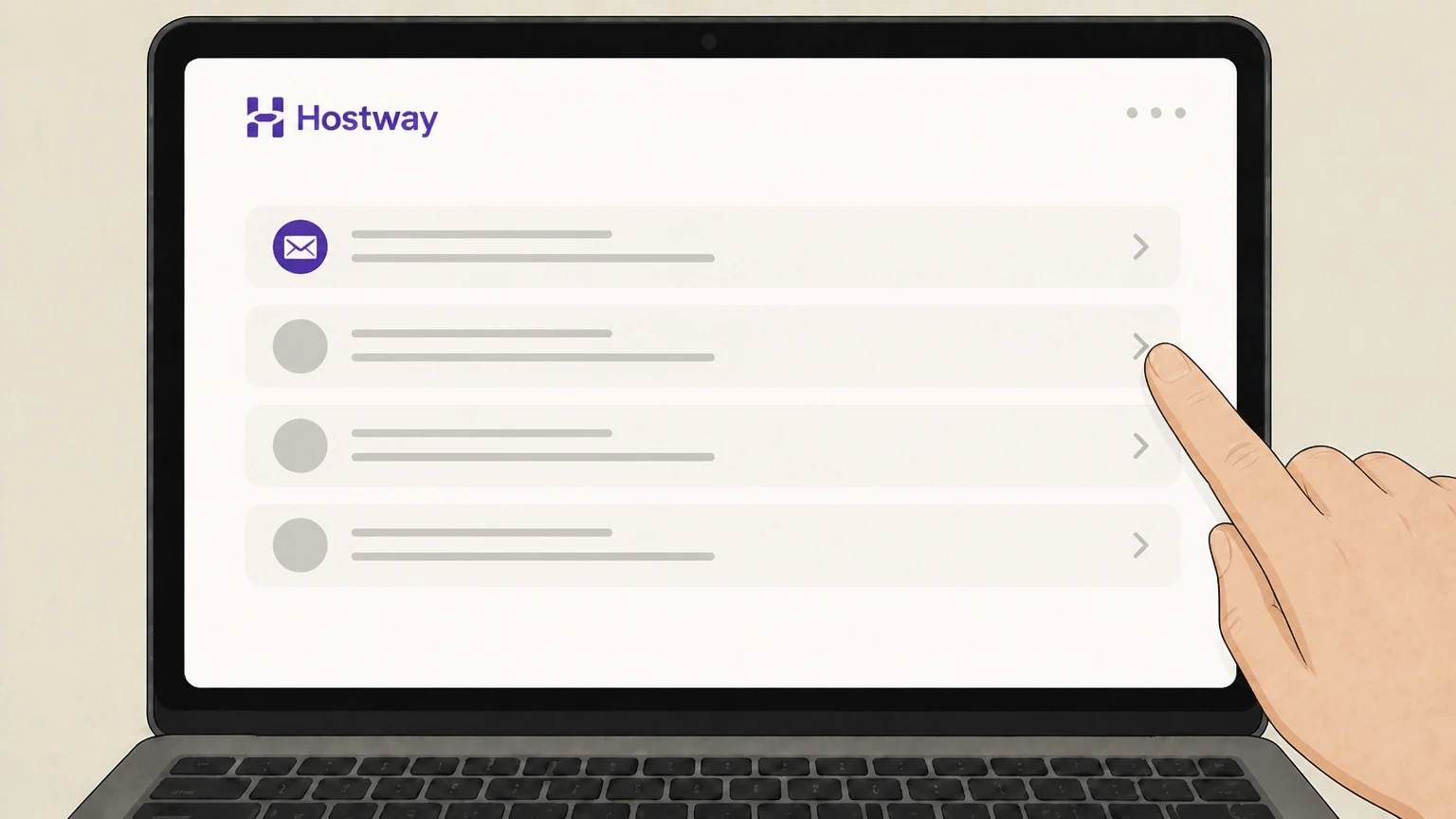 Editorial illustration for Retain Hostway’s reply and monitor billing through the next Billing Cycle in the Email cancellation route for Hostway