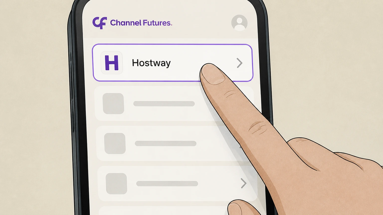 Editorial illustration for Identify the Hostway services and domains you want to cancel in the Phone cancellation route for Hostway