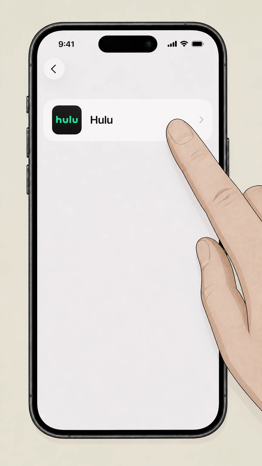 Hulu cancel an app store subscription: Choose the provider