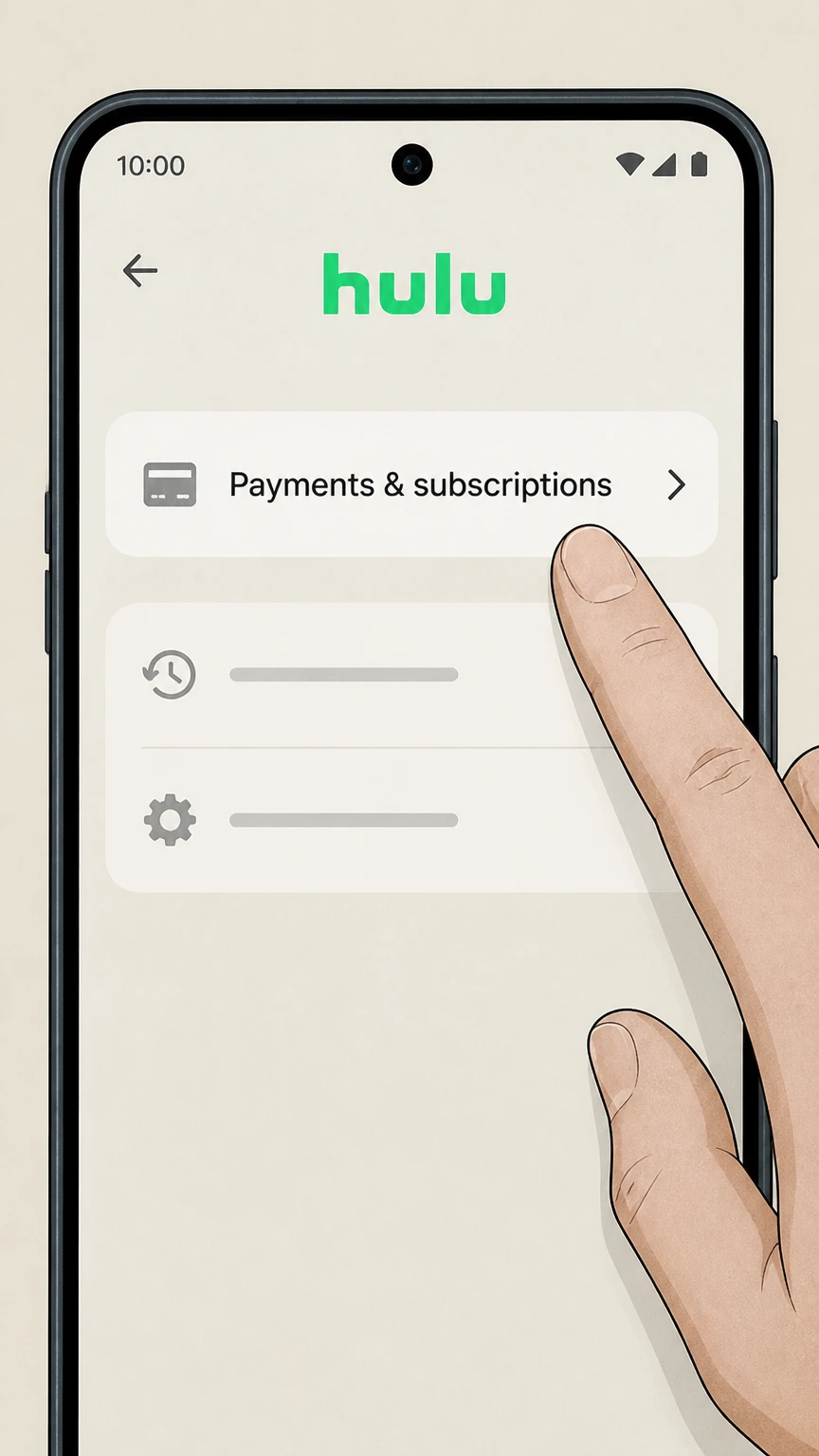 Hulu cancel a google play subscription: Open Payments & subscriptions