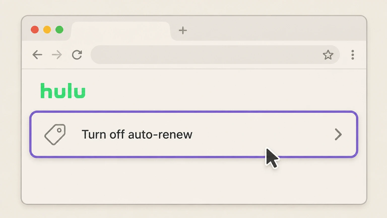 Hulu cancel a roku-billed subscription: Turn off auto-renew